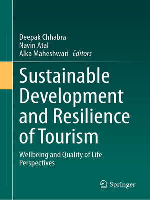 cover image of Sustainable Development and Resilience of Tourism